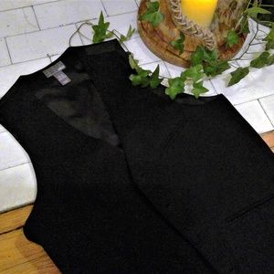 H&M Black Suit Vest (Mens – 36R)